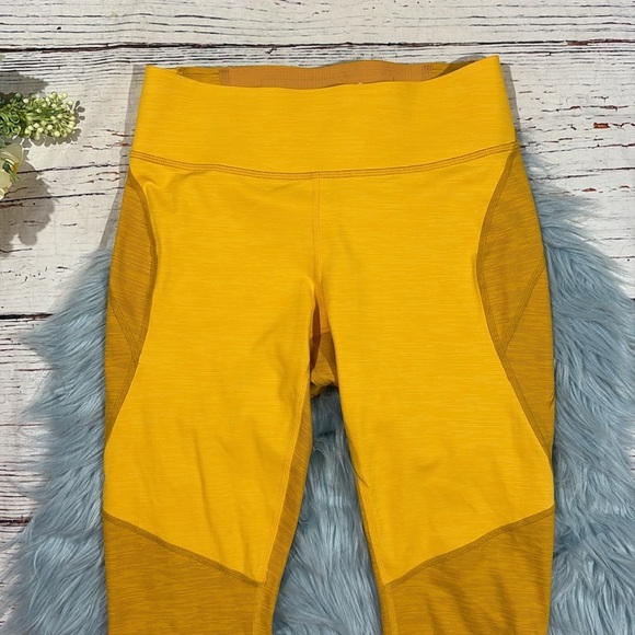 Outdoor Voices TechSweat Core 3/4 Legging Citrus/Cider - Picture 7 of 9